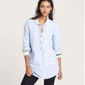 J. Crew Sundowner Chambray Collar Tunic